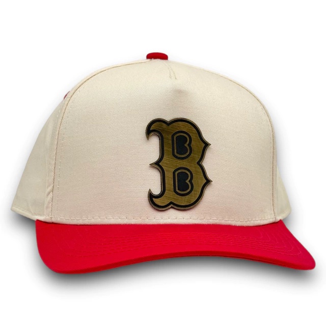 [PLGNEBL26OS0010] BOSTON BEIGE RED